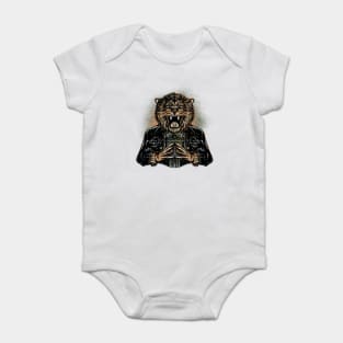 A lion with a difference Baby Bodysuit